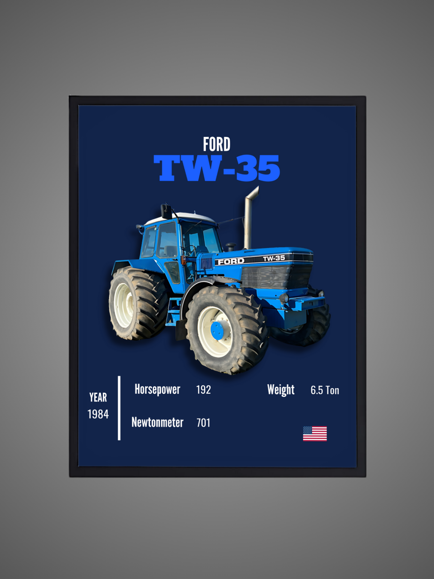 Ford TW-35 - Wall Poster