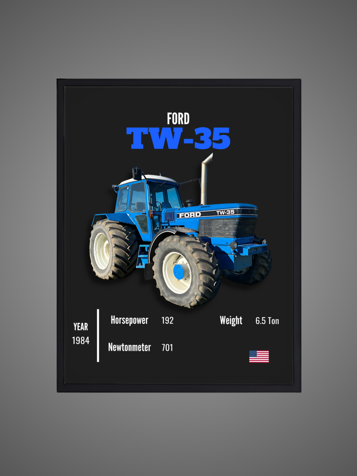 Ford TW-35 - Wall Poster