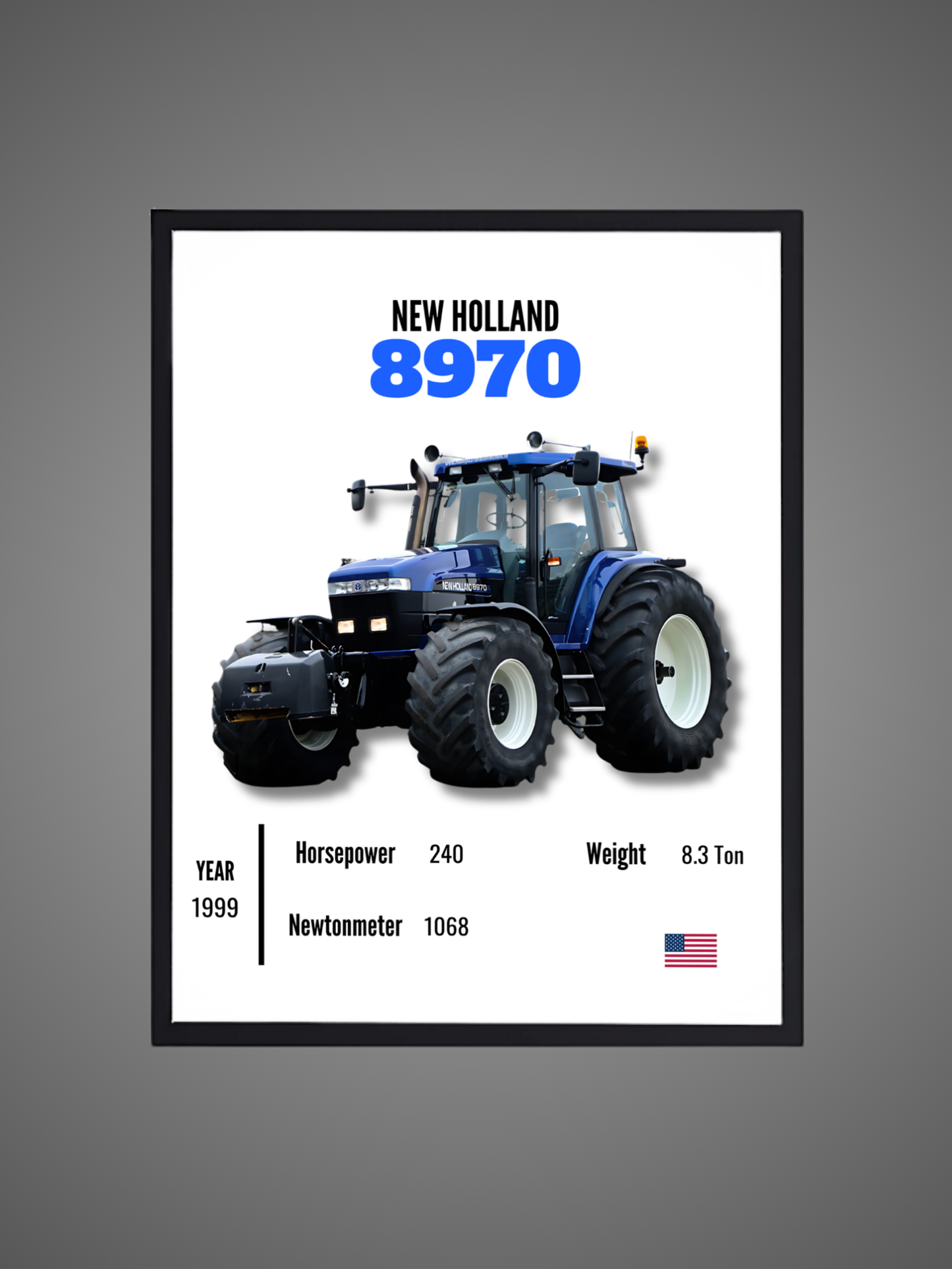 New Holland 8970 - Wall Poster