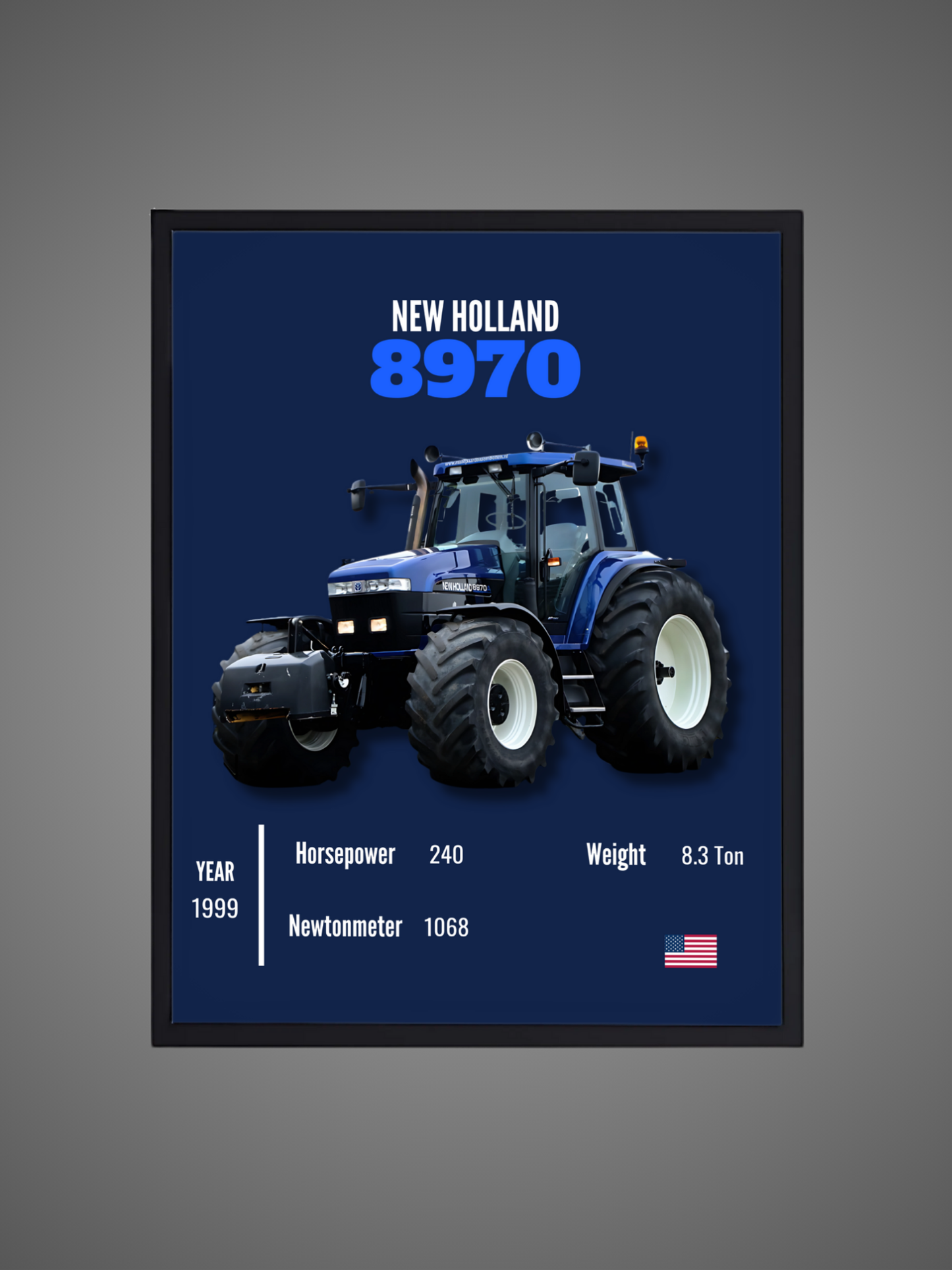 New Holland 8970 - Wall Poster