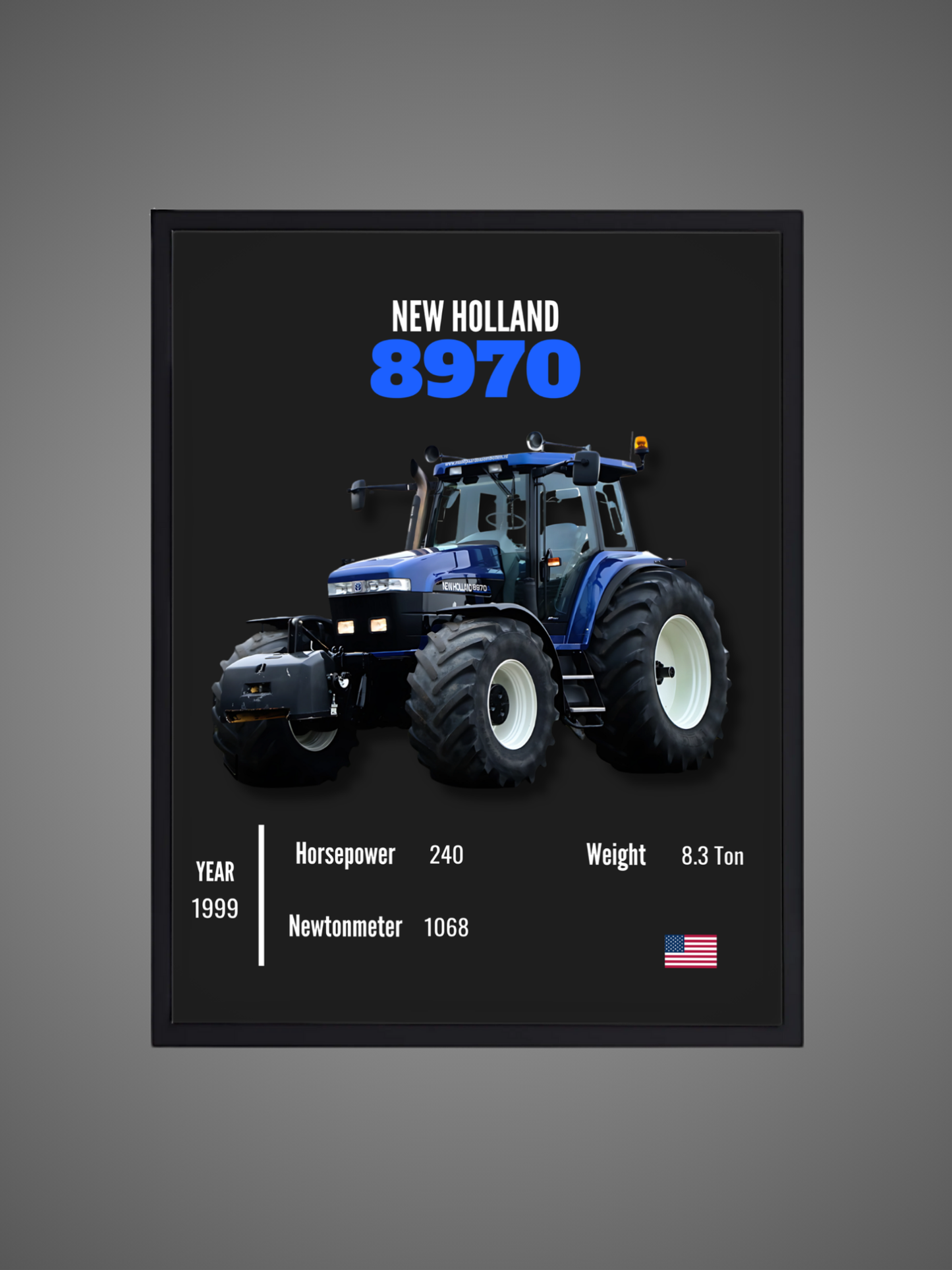 New Holland 8970 - Wall Poster