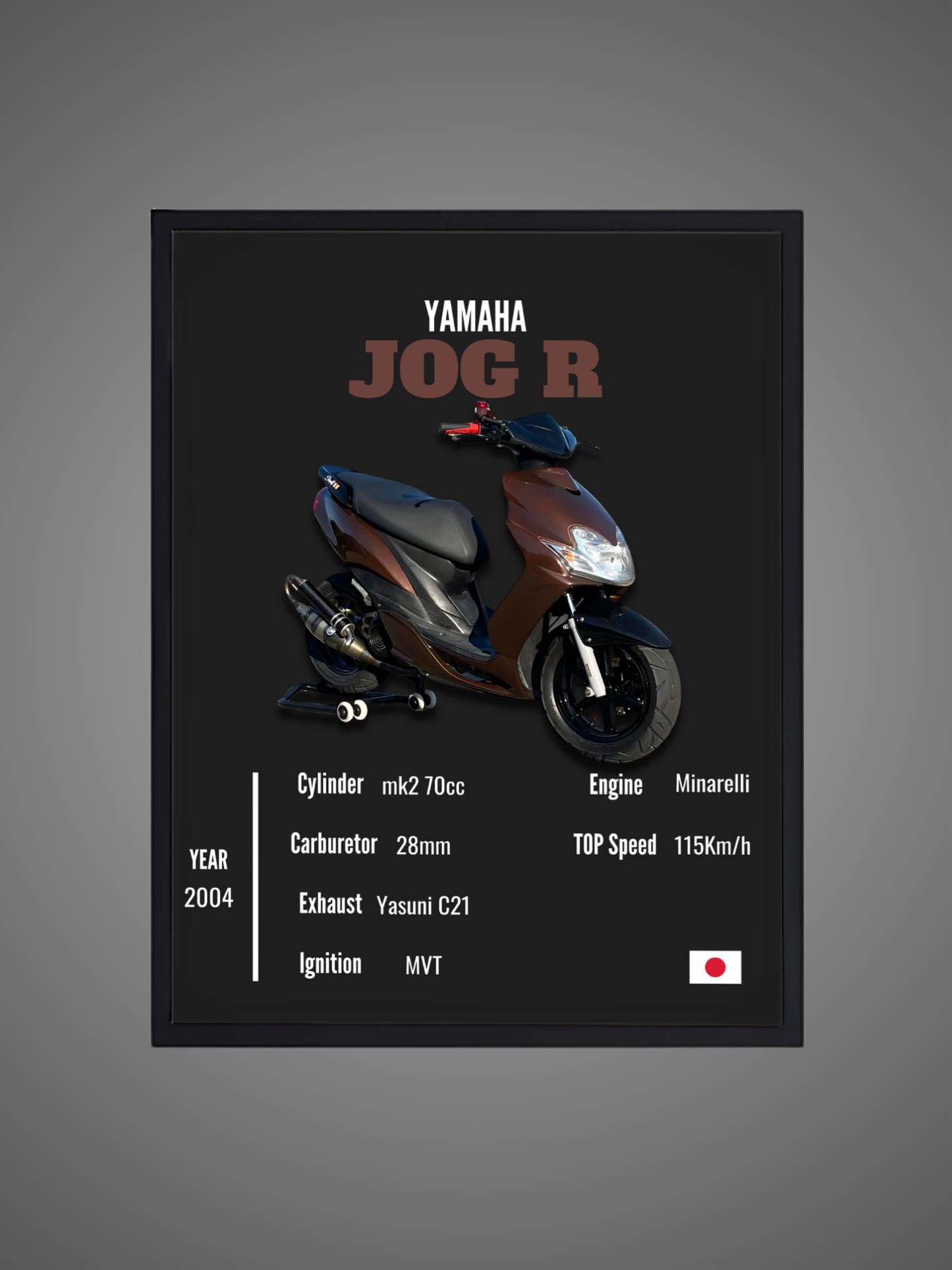 Yamaha Jog R - Wall Poster