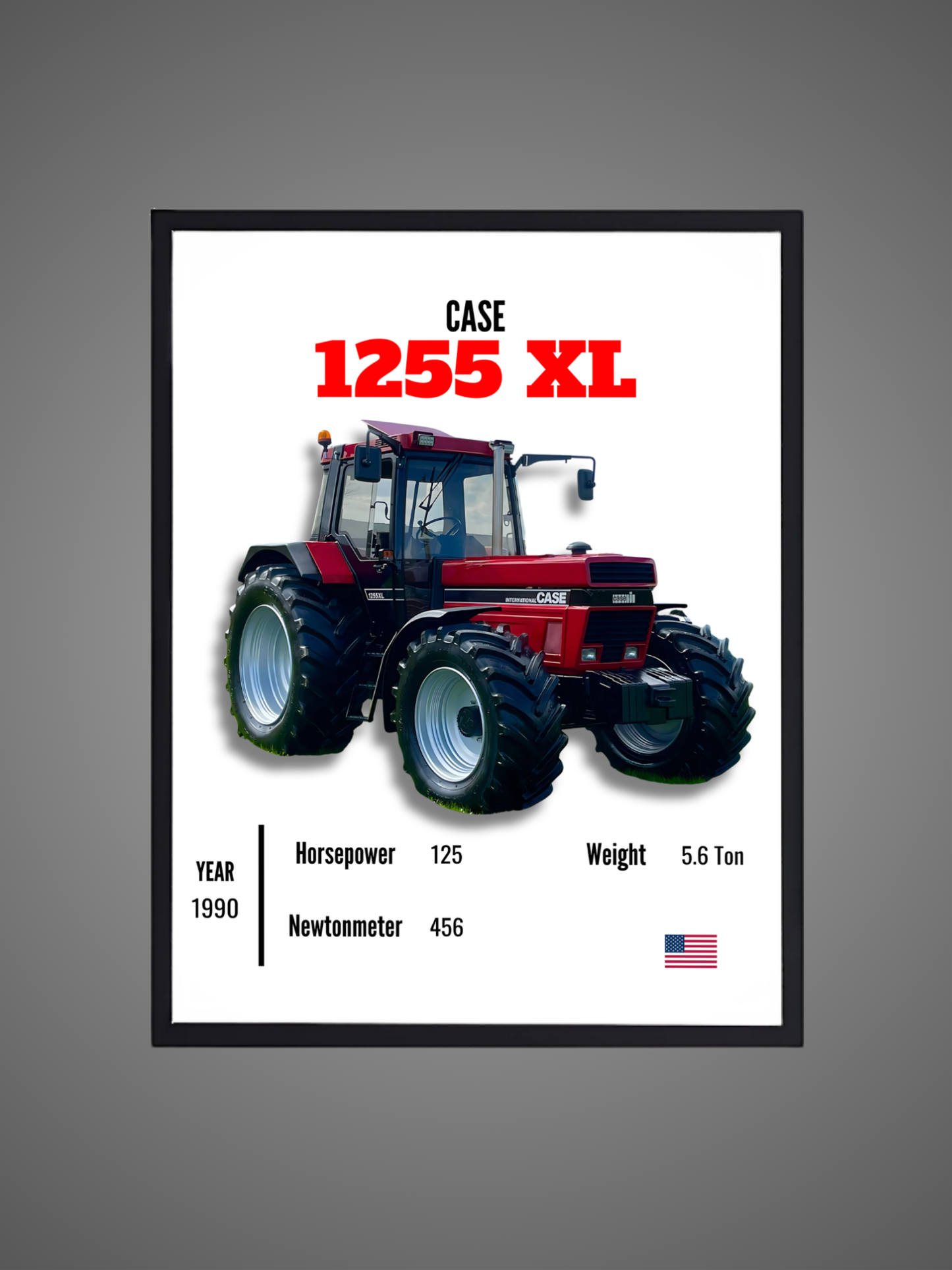 Case 1255 XL - Wall Poster