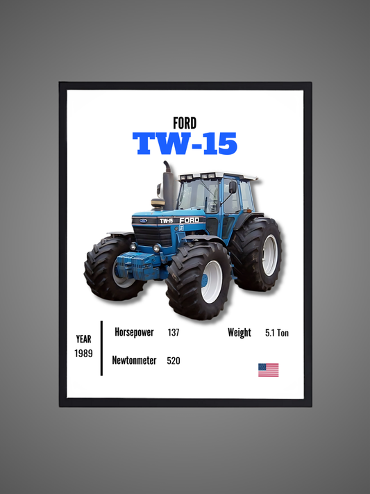 Ford TW-15 - Wall Poster