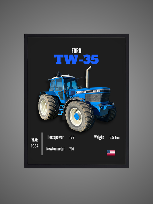 Ford TW-35 - Wall Poster