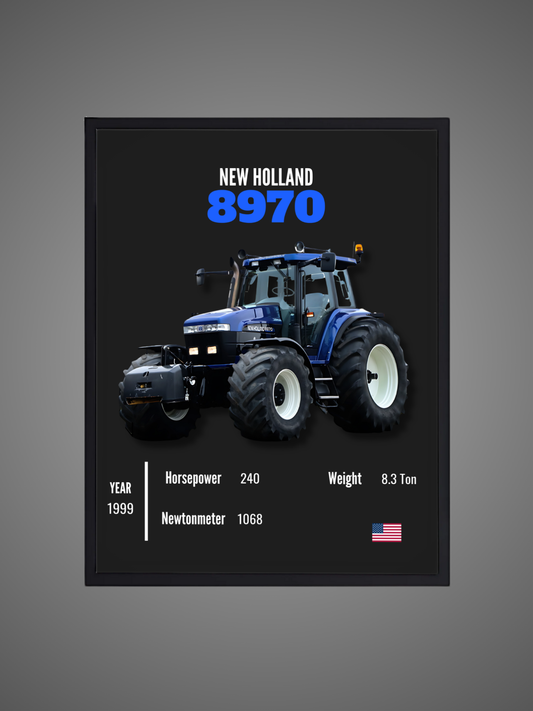 New Holland 8970 - Wall Poster