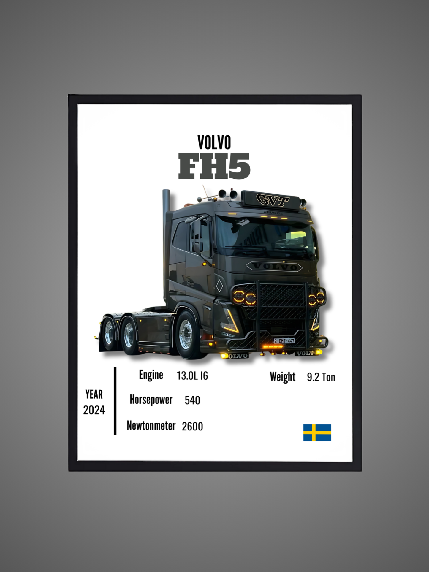 Volvo FH5 - Wall Poster