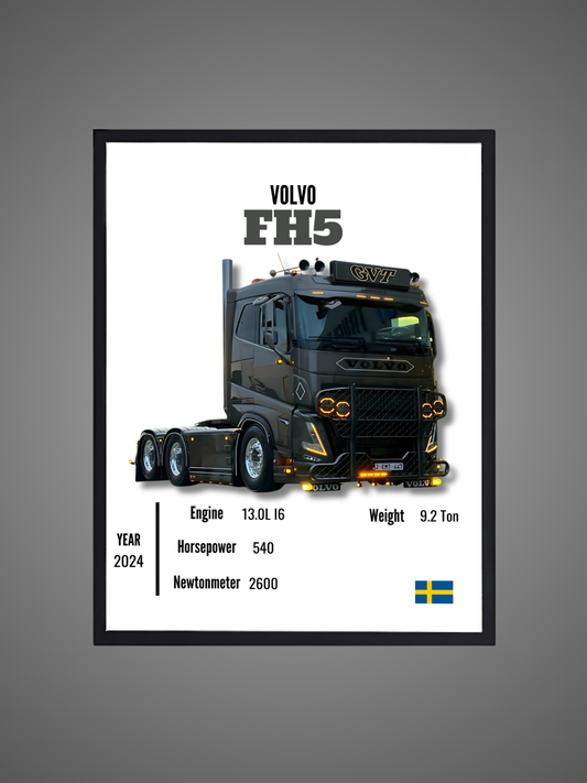 Volvo FH5 - Wall Poster