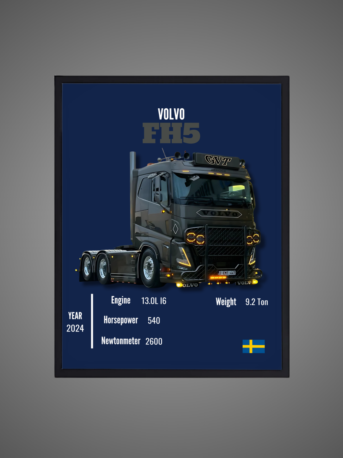 Volvo FH5 - Wall Poster