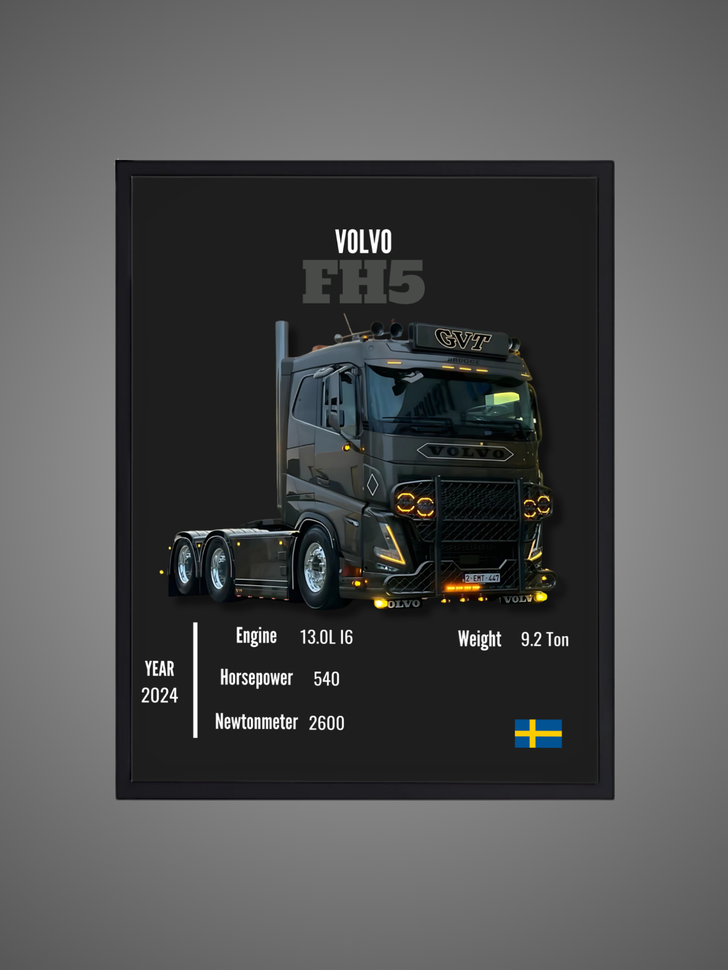 Volvo FH5 - Wall Poster