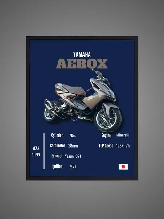 Yamaha Aerox - Wall Poster