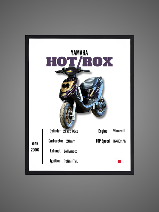 Yamaha Hot/Rox - Wall Poster