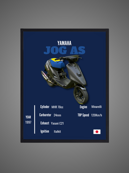 Yamaha Jog AS - Wall Poster