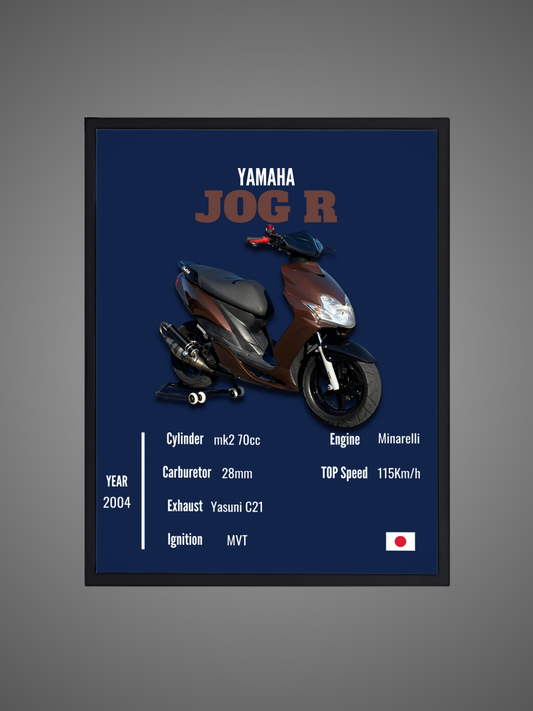 Yamaha Jog R - Wall Poster